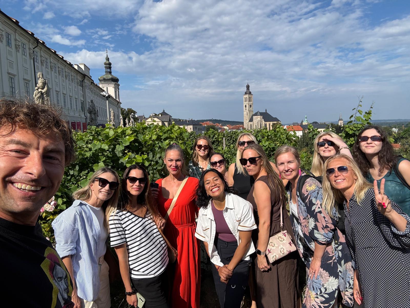 Když se naše vinice proměnila *v televizní studio*