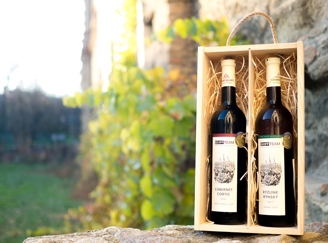 Víno s vlastní etiketou <br>*vaší firmy*